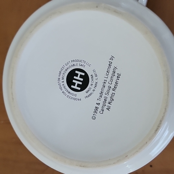 VTG CAMPBELL'S   SOUP MUGS 12 OZ. SET OF TWO - Picture 2 of 5